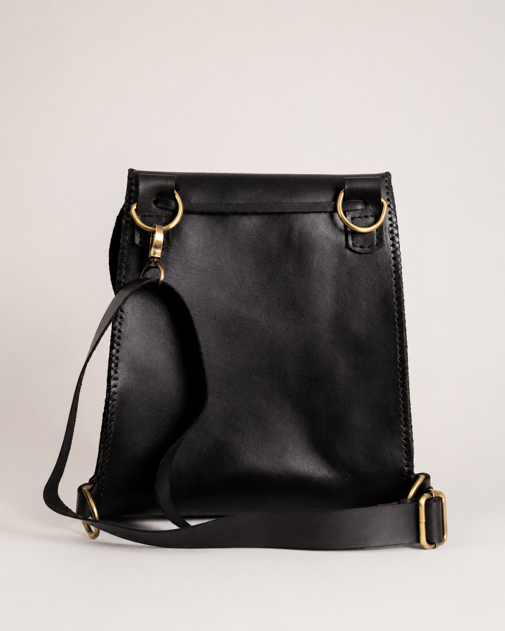 Scarab Natural Leather Backpack