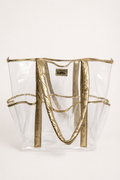 Transparent Waterproof Multi-Pocket Bag