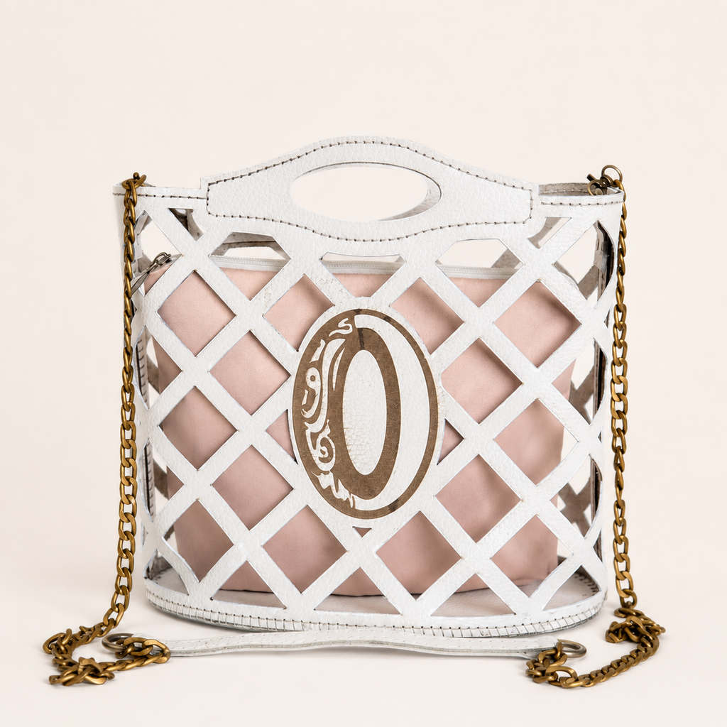 Onna Mesh Natural Leather Bag